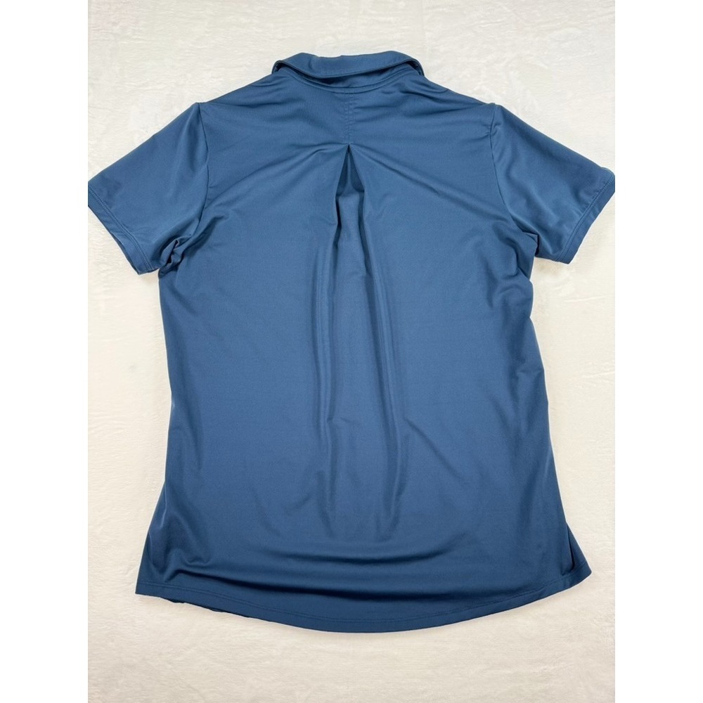 Adidas - Women's Ultimate365 Primegreen Golf Polo Navy - Size LARGE - GL6705 - Picture 3 of 5
